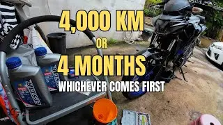 Change oil interval | Suzuki GSX 150