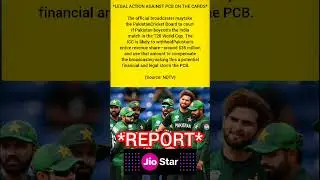 🚨BreakingNews #PCB #LegalAction #T20WorldCup2026 #INDvPAK #PakistanCricket #ICC