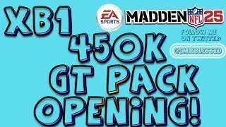Madden 25 | XB1 Gameplay | 450K PACK OPENING FOR GOLDEN TICKETS - Madden NFL 25 MUT Online Gameplay