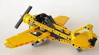 Review lego technic 42035 c-model jet plane