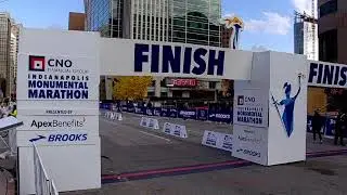 Indianapolis Monumental Marathon Finish 2025