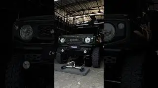 Custom Axleback Exhaust Jimny JB74 bt LaBalans Exhaust #jimnymodified #labalansexhaust
