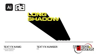 How to get a Long Shadow using Blend Options in Adobe Illustrator | @audiencedesigners