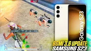 BGMI 3.6 UPDATE GAMEPLAY || SAMSUNG GALAXY S23 || SHREEBEAST || 2025