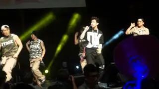 140517 Henry performing 1-4-3 at Singapore E-Awards!