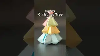 Christmas Tree #origami #paper #diy #聖誕樹 #摺紙 #紙藝 #手工 #折り紙 #圣诞树 #树 #折纸 #纸艺 #手工