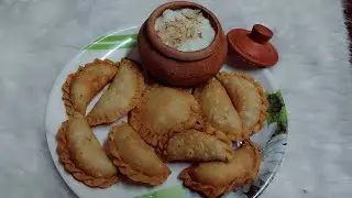 Rajjab special Recipe | Kunde ki Niyaz | Mitthi Gujjiya recipe