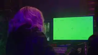 4K Woman Hacking Computer Green Screen | vimostock