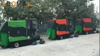 BM-5FD-1900  BOMA electric road sweeper with big 240L dustbin