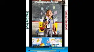 UKG # Healthy food & Un Healthy food# Naguluppapadu # AAKRIDGE HIGH SCHOOL 