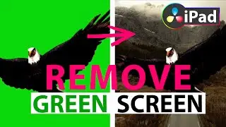 How to remove Green Screen in DaVinci Resolve iPad