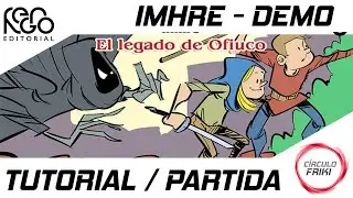 ⭕IMHRE: EL LEGADO DE OFIUCO - 🧙🏻‍♀️ Cómo se juega / Partida de demostración 🧙🏻‍♀️ - Verkami