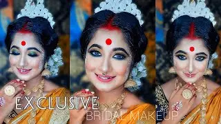 Exclusive Traditional Bridal Makeup|| Step By StepBridal Makeup