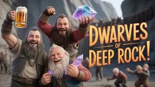 Dwarves of Deep Rock: The Ultimate Dwarf Miner Anthem ⛏️ #deeprock #metal