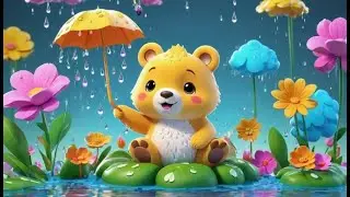 Puffy Cloud Bears Rain | Nursery Rhyme | Storytime Song | Children&rsquo;s Music