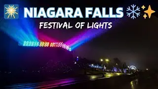 Niagara Falls Winter Festival of Lights 🎆 ❄️| Canada&rsquo;s Magical Wonderland