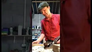 Изготовление хёрли из ясеня #ручныеинструменты #короткоевидео #ирландия #хёрлинг #традиционный