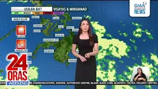 Bagyong Bising, naging typhoon sa labas ng PAR; tropical cyclone wind signal... | 24 Oras Weekend