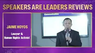 Harry Sardinas  |  Speakers Are Leaders Review  |  Jaime Hoyos