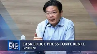 Full multi-ministry task force press conference (March 24)