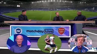 Ian Wright and Dermot Gallagher Discuss Tough Penalty Decisions| Brighton 1-1 Arsenal