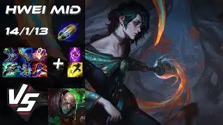 MID Hwei vs Singed - EU Grandmaster Patch 14.8