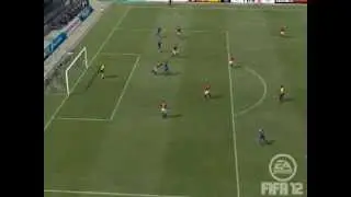 Fifa 12 Ultimate team:Sensational overhead kick from Matri.