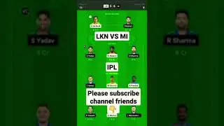 lkn vs mi dream11 prediction| lkn vs midream11 prediction today | lkn vs mi dream11team today