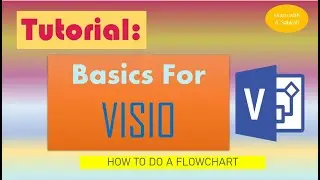 Tutorial: Basics For Visio ll How To Do A Flowchart
