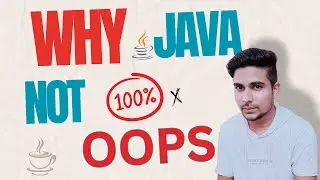 Why Java is Not 100% Object-Oriented | Java Programming Explained