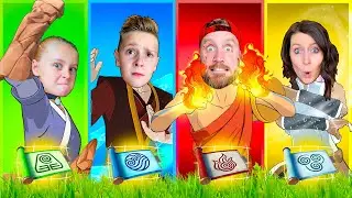 Master ALL Avatar: Elements to WIN (Fortnite Family Challenge)
