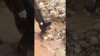 gold mining process/proses pengambilan emas