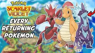 All Returning Pokemon in Pokemon Scarlet and Violet - ONE MONTH Before Scarlet and Violet Release!