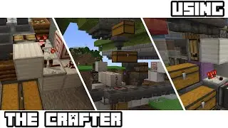 Using The Crafter and Enhancing Survival Farms | Minecraft Snapshot 23w42a