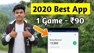 New Gaming Earning App 2020 || 1 Game - ₹90 Free Paytm Cash || 2020 Best Paytm Cash App