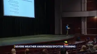 Severe weather awareness training offered this week