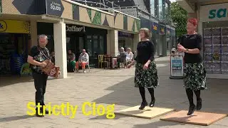 Strictly Clog dance in Droitwich Spa - Vale of Evesham National Morris Weekend