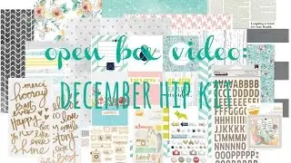 open box: december hip kit