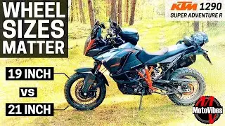 CHANGING WHEEL SIZES on my KTM 1290 Super Adventure R // 19