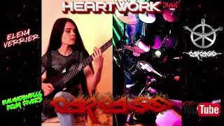 HEARTWORK - CARCASS - cover w / alesis nitro mesh kit