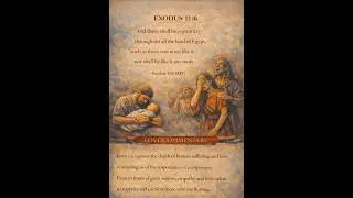 Exodus 11:6 and love Commentary #faith #hope #love #peace #wisfom