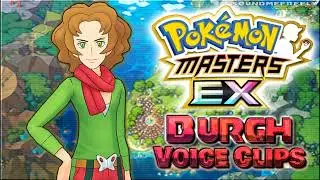 All Burgh Voice Clips &bull; Pok&eacute;mon Masters EX &bull; Voice Lines &bull; ENGLISH