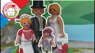 Playmobil en français Le mariage du commissaire Overbeck et Sarra - La famille Hauser