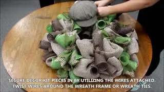 Golfer Wreath Enhancement