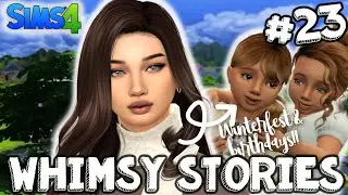 Winterfest & Celebrating Birthdays | The Sims 4 Whimsy Stories Gen 4