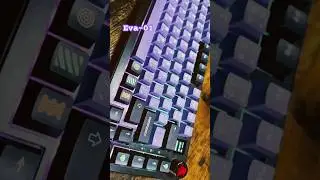 Eva-01 inspired keyboard #neongenesisevangelion #neongenesis #neongenesisevangelionedit #anime #pc