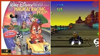 DC First Look [133] | Walt Disney World Quest: Magical Racing Tour (US) (2000) | 4K 2160