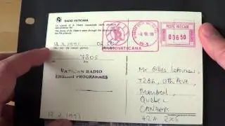 QSL Collection Vatican Radio
