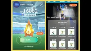 Floatzel Level 3 Weather Boosted Raid Boss - Solo Battle