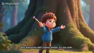 Milo and the Color Tree || wonder toons || 3d cartoon for kids
